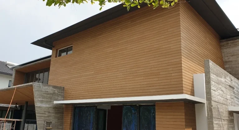 composite wood wall cladding
